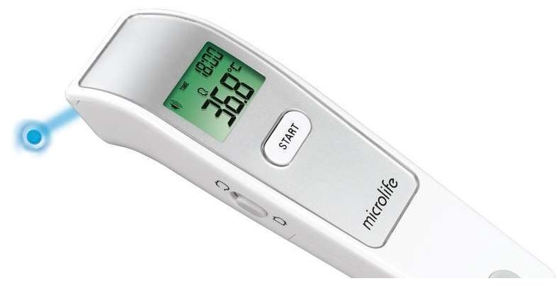 Nhiệt Kế Hồng Ngoại Đo Trán Microlife FR1MF1