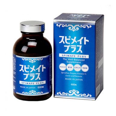 Tảo Viên Spirulina Spimate Plus (600 Viên)