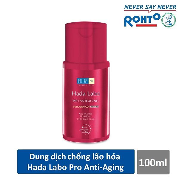 Dung Dịch Dưỡng Da Phục Hồi Chống Lão Hóa Hada Labo Pro Anti Aging Collagen Plus Lotion 100ml