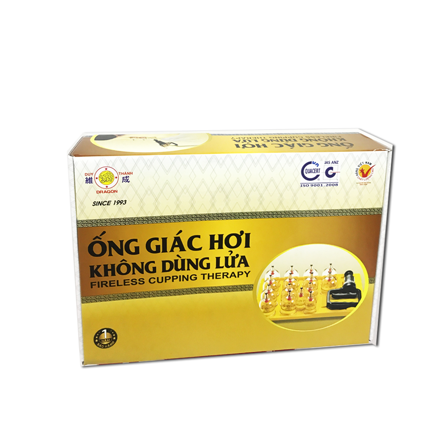 Bộ Giác Hơi Không Dùng Lửa C - YGH03 - 15 Ly Hộp Giấy