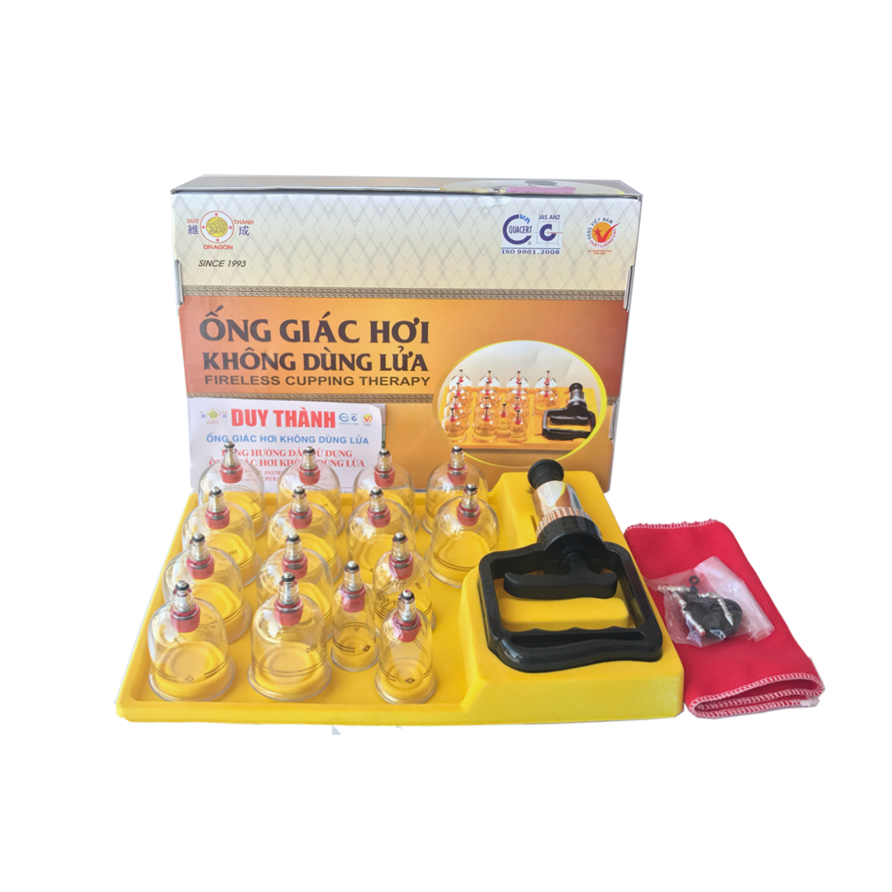 Bộ Giác Hơi Không Dùng Lửa C - YGH03 - 15 Ly Hộp Giấy