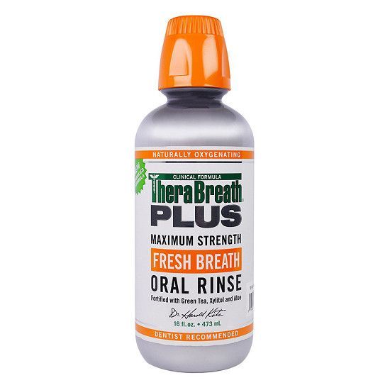 Nước Súc Miệng Therabreath Plus Oral Rinse Tác Động Mạnh 473ml