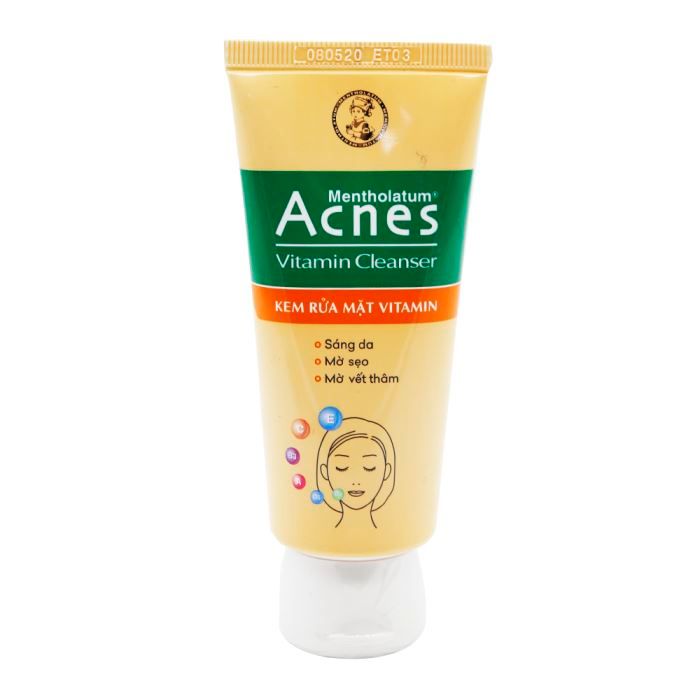 Kem Rửa Mặt Acnes Vitamin Cleanser 100g