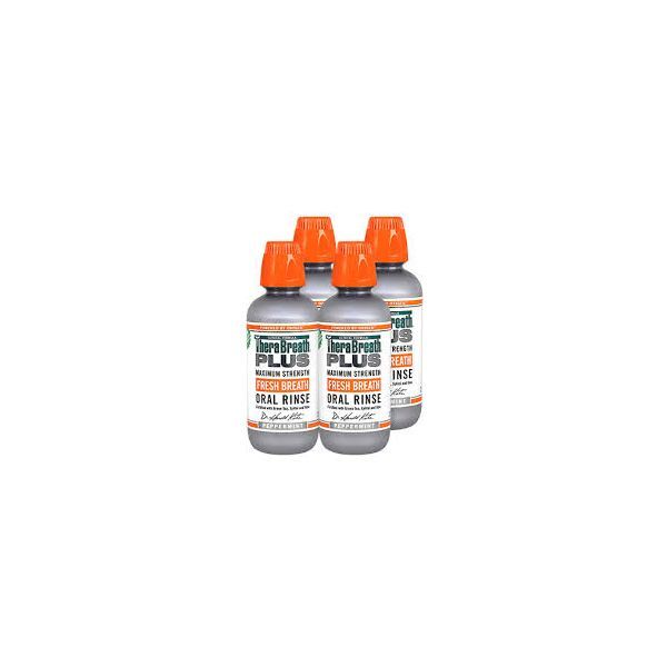 Nước Súc Miệng Therabreath Plus Oral Rinse Tác Động Mạnh 473ml