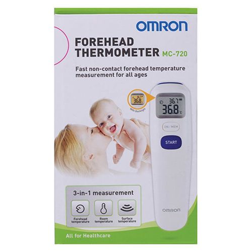 Nhiệt Kế Điện Tử Đo Trán Omron MC-720