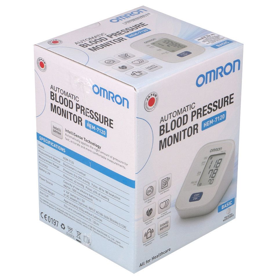 Máy Đo Huyết Áp Bắp Tay Omron HEM-7120