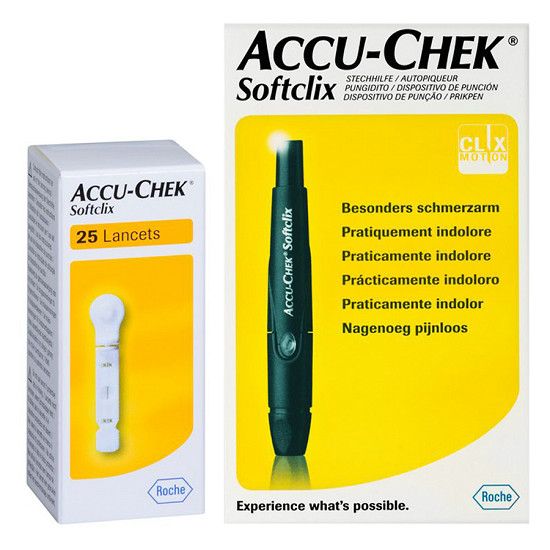 Kim Lấy Máu Accu-chek Softclix - 25 Lancets