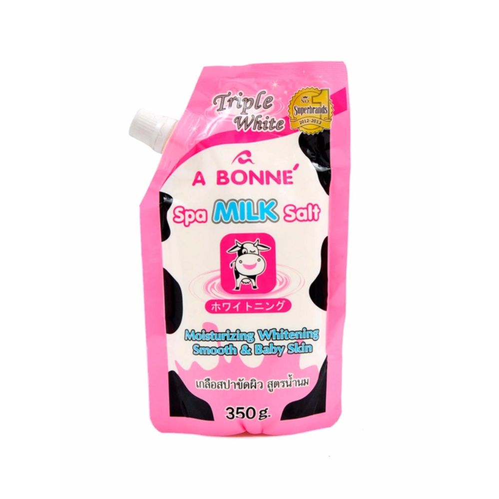 Muối Tắm Sữa Bò Tẩy Tế Bào Chết A Bonne Spa Milk Salt Túi 350g