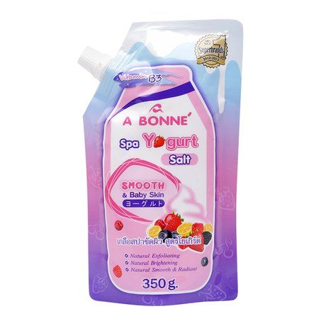 Muối Tắm Sữa Bò Tẩy Tế Bào Chết A Bonne Spa Yogurt Salt Túi 350g