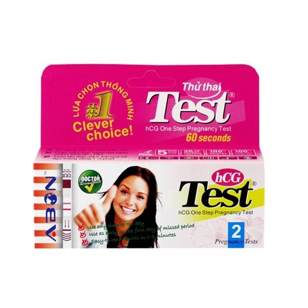 Que Thử Thai Abon Cấp Tốc (hộp 2 que)