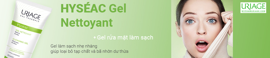 Gel Rửa Mặt Uriage Hyseac Gel Nettoyant 150ml