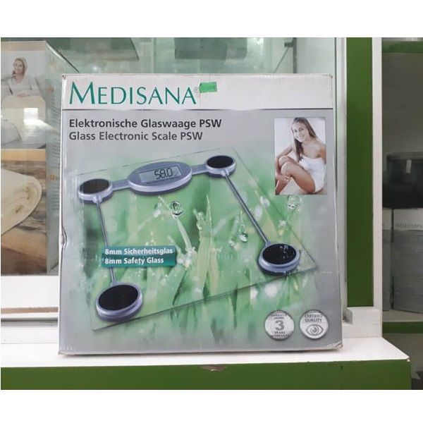 Cân Sức Khỏe Điện Tử Mặt Kính Medisana PSW