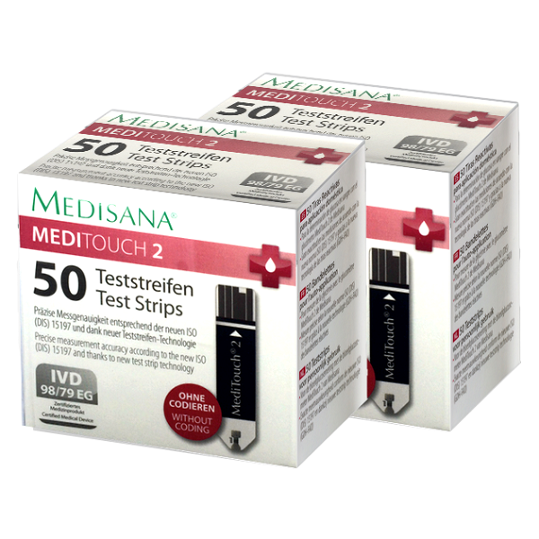 Que Thử Của Máy Đo Đường Huyết Medisana Meditouch 2 (50 Que)