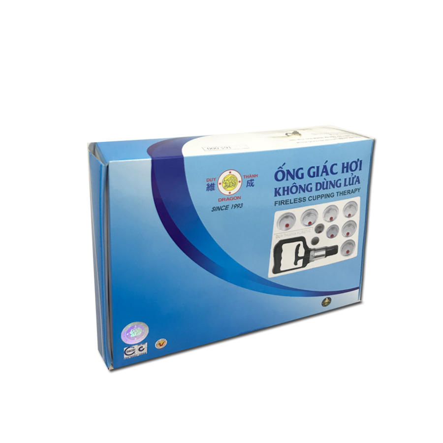 Bộ Giác Hơi Không Dùng Lửa D - 9 Ly Hộp Giấy