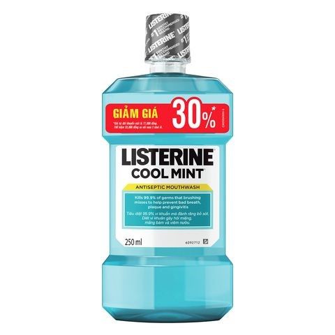 Nước Súc Miệng Listerine Coolmint 250ml x 2