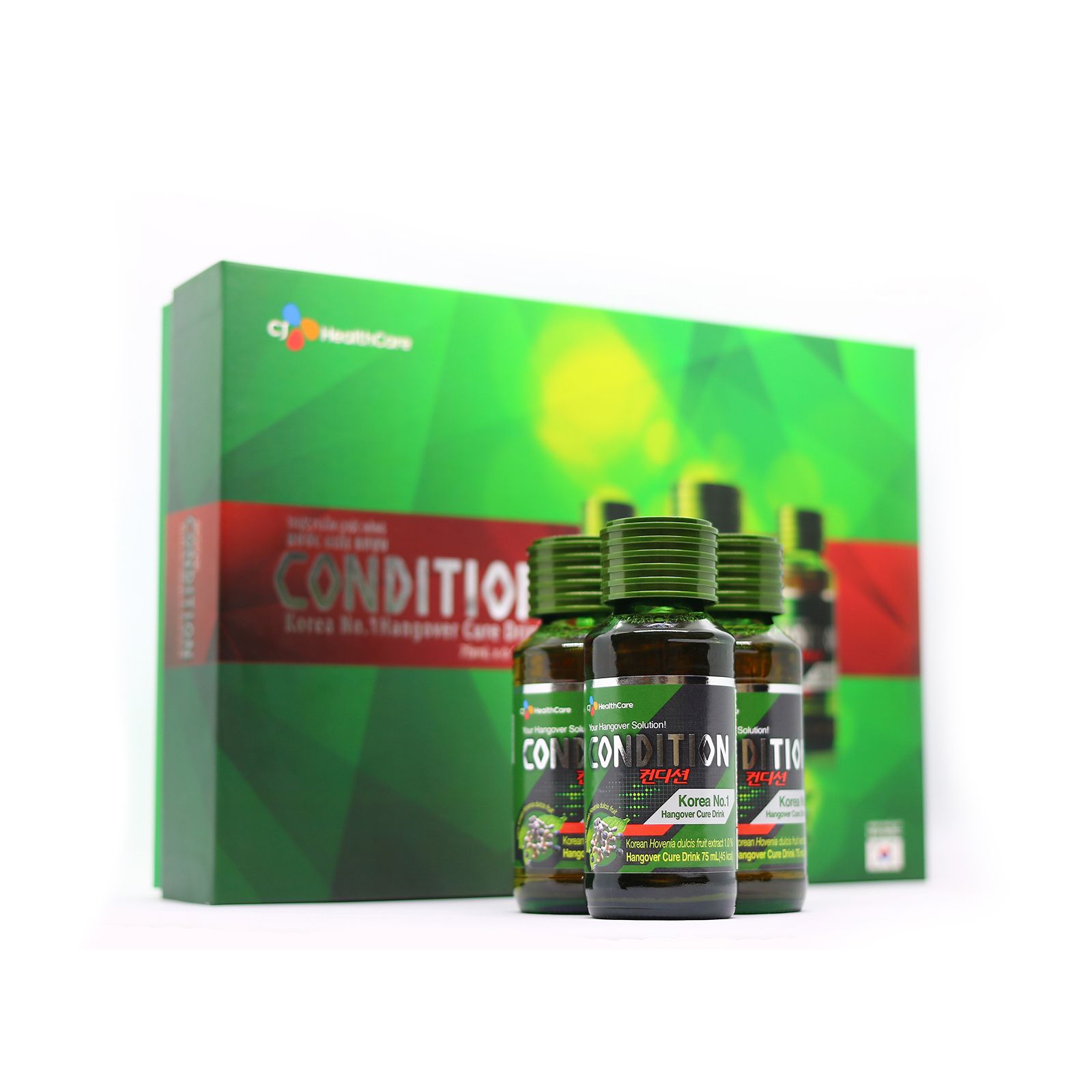 Combo 1 Hộp Nước Hồng Sâm 10 Chai + 1 Hộp Quà Tặng Nước Giải Rượu 6 Chai