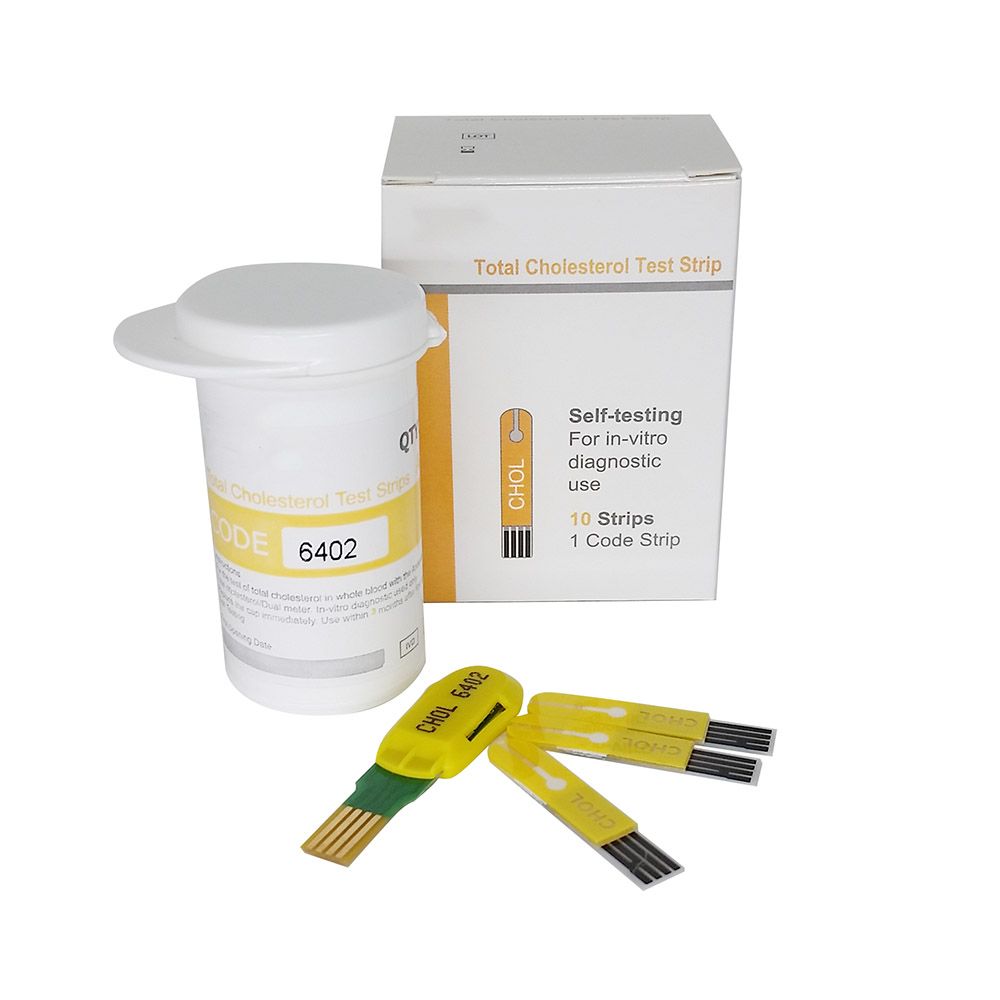 Que Thử Cholesterol Cho Máy Benecheck 3 In 1 Plus (10 Que)