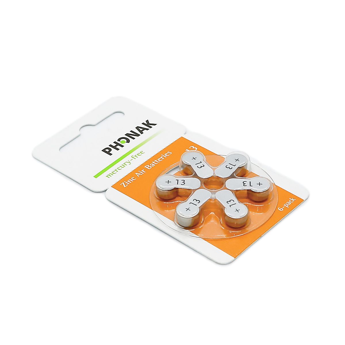 Pin Phonak 13 Cho Máy Trợ Thính (6 viên/vỉ)