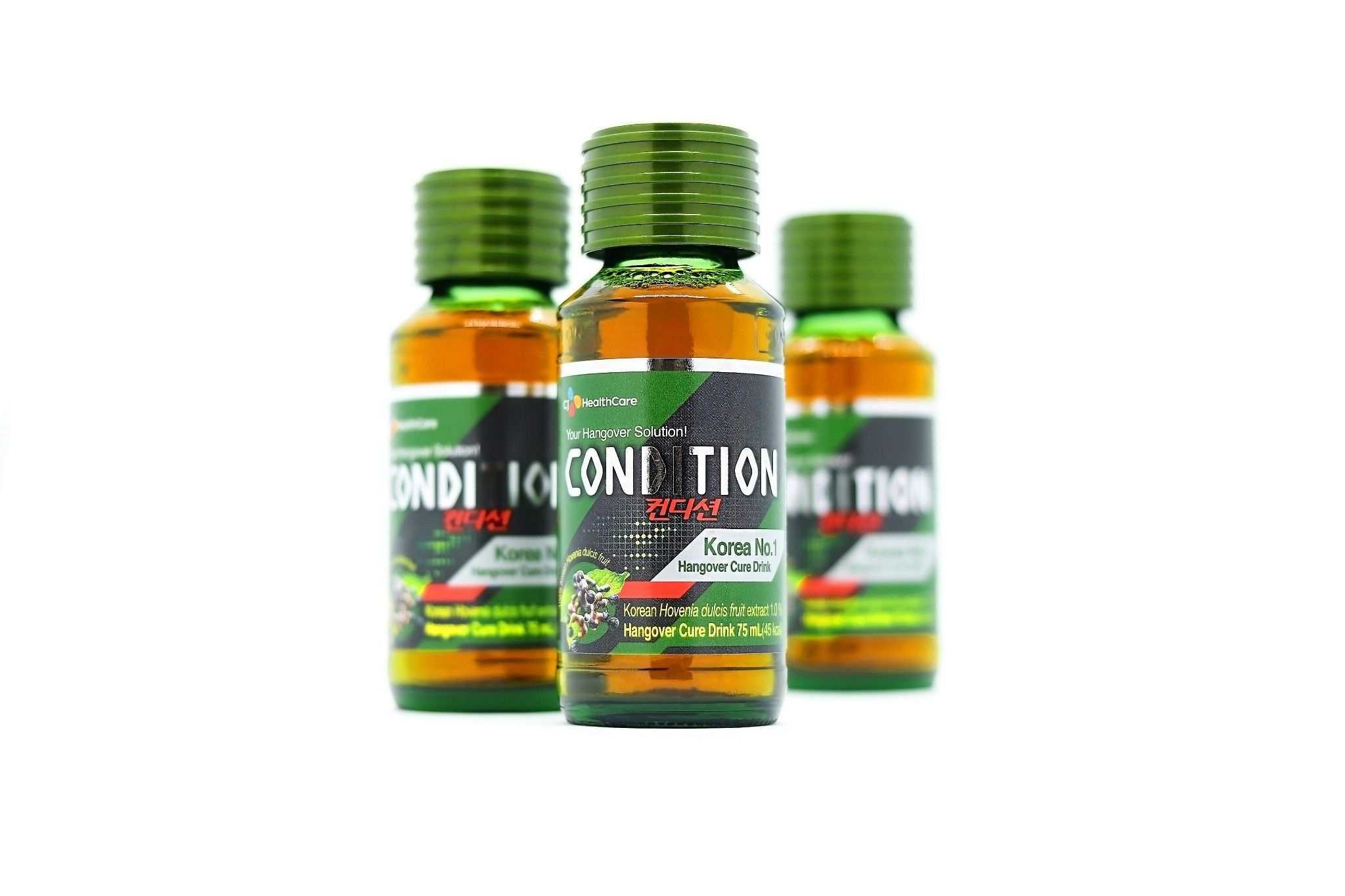 Combo 1 Hộp 10 Chai Nước Giải Rượu Condition + 1 Hộp 10 Chai Nước Hồng Sâm Hongsamjin