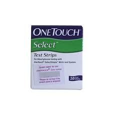 Que Thử Đường Huyết One Touch Select Simple - Hộp 10 que
