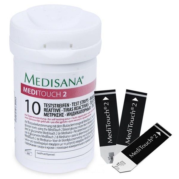 Que Thử Của Máy Đo Đường Huyết Medisana Meditouch 2 (50 Que)