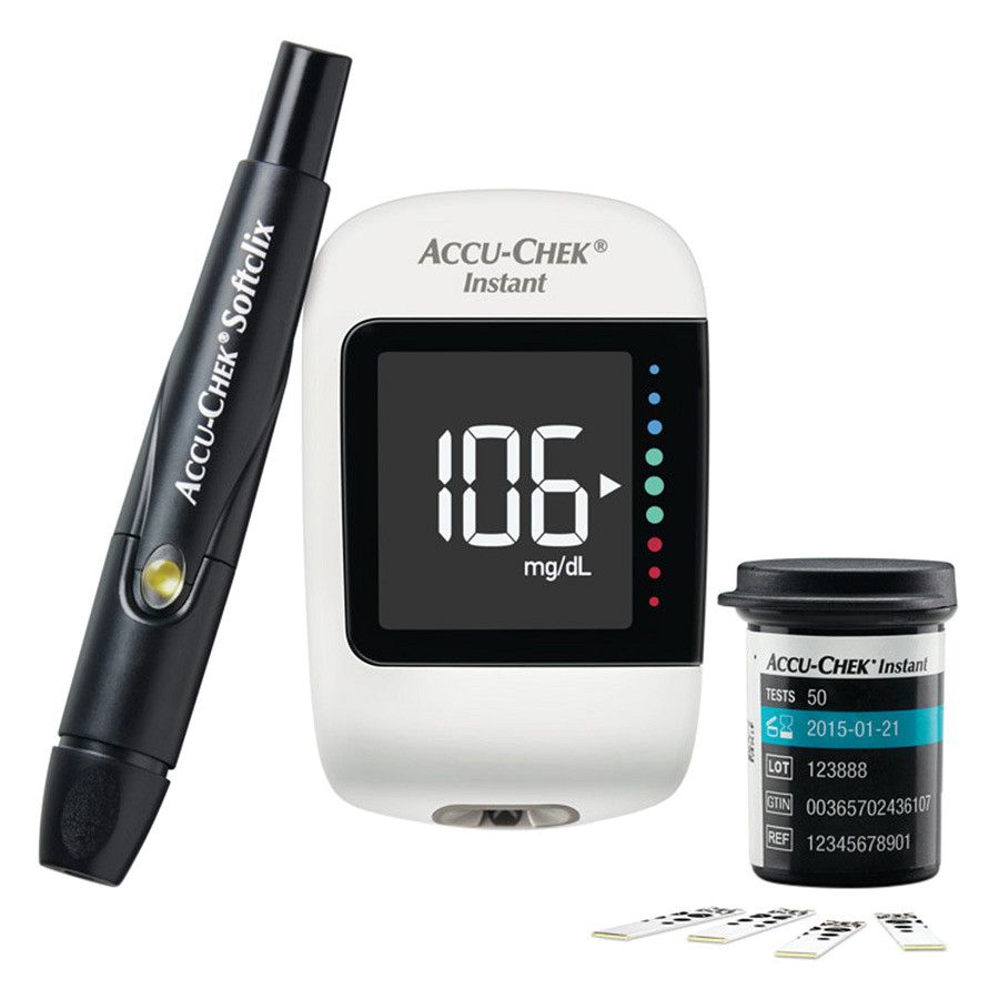Máy Đo Đường Huyết Accu-Chek Instant Mg/Dl Kit Apac