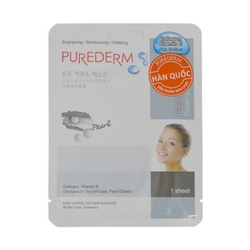 Mặt Nạ Giấy - Ngọc Trai- Purederm