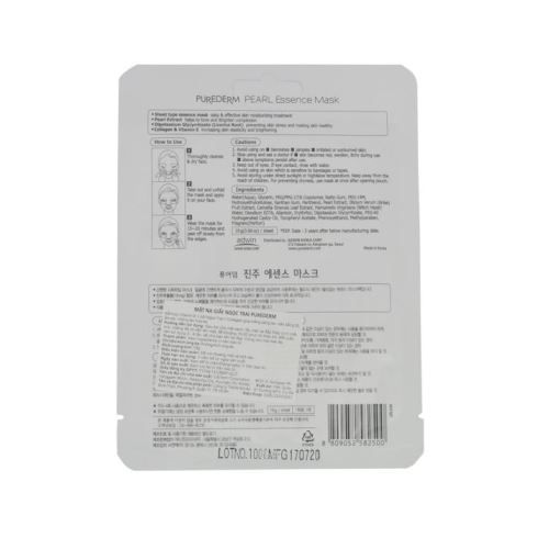 Mặt Nạ Giấy - Ngọc Trai- Purederm