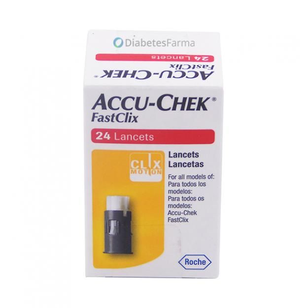 Kim Lấy Máu Accu-chek FastClix - 24 Lancets