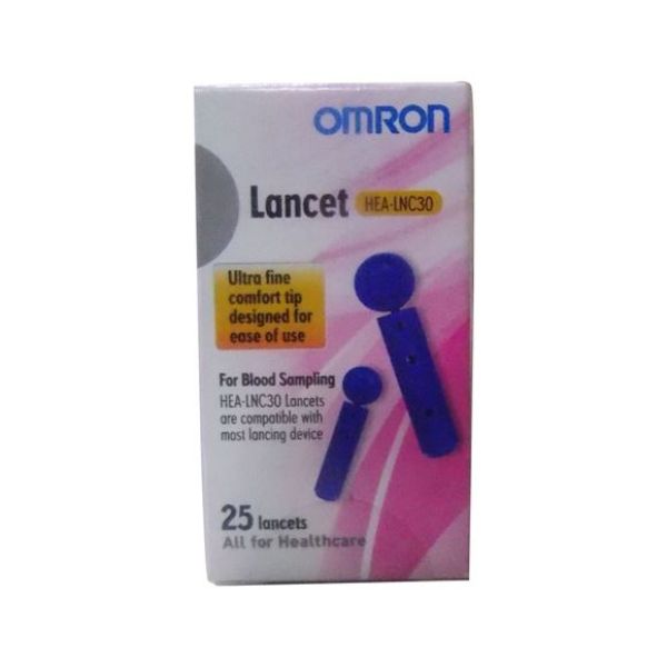 Kim Lấy Máu Đo Đường Huyết Omron HEA-LNC30 ( Hộp 25 Kim)