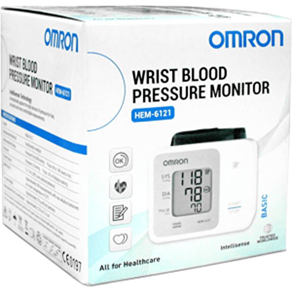 Máy Đo Huyết Áp Cổ Tay Omron HEM-6121