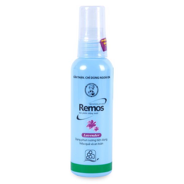 Chai Xit Chống Muỗi Remos Lavender 60ml