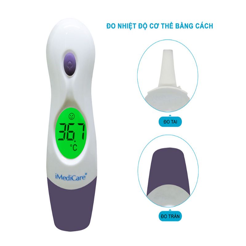 Nhiệt Kế Hồng Ngoại Đa Chức Năng iMediCare iTM-8F NEW