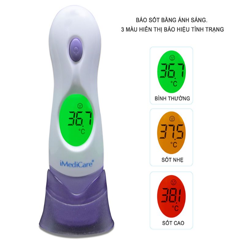 Nhiệt Kế Hồng Ngoại Đa Chức Năng iMediCare iTM-8F NEW