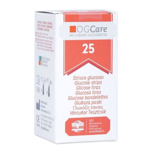 Que Thử Đường Huyết OGCare (Hộp 25 Que)