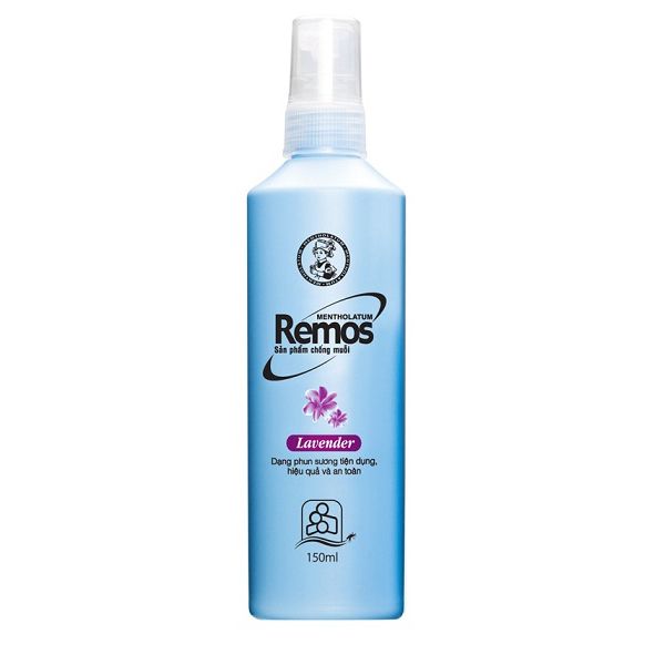 Chai Xit Chống Muỗi Remos Lavender 150ml