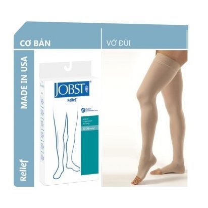 Vớ Chống Suy Tĩnh Mạch Đùi Jobst Relief TH OT SIL