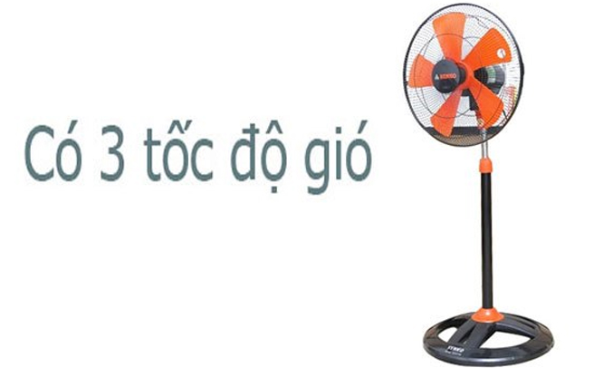 Quạt đứng Senko DCN108 3 tốc độ gió