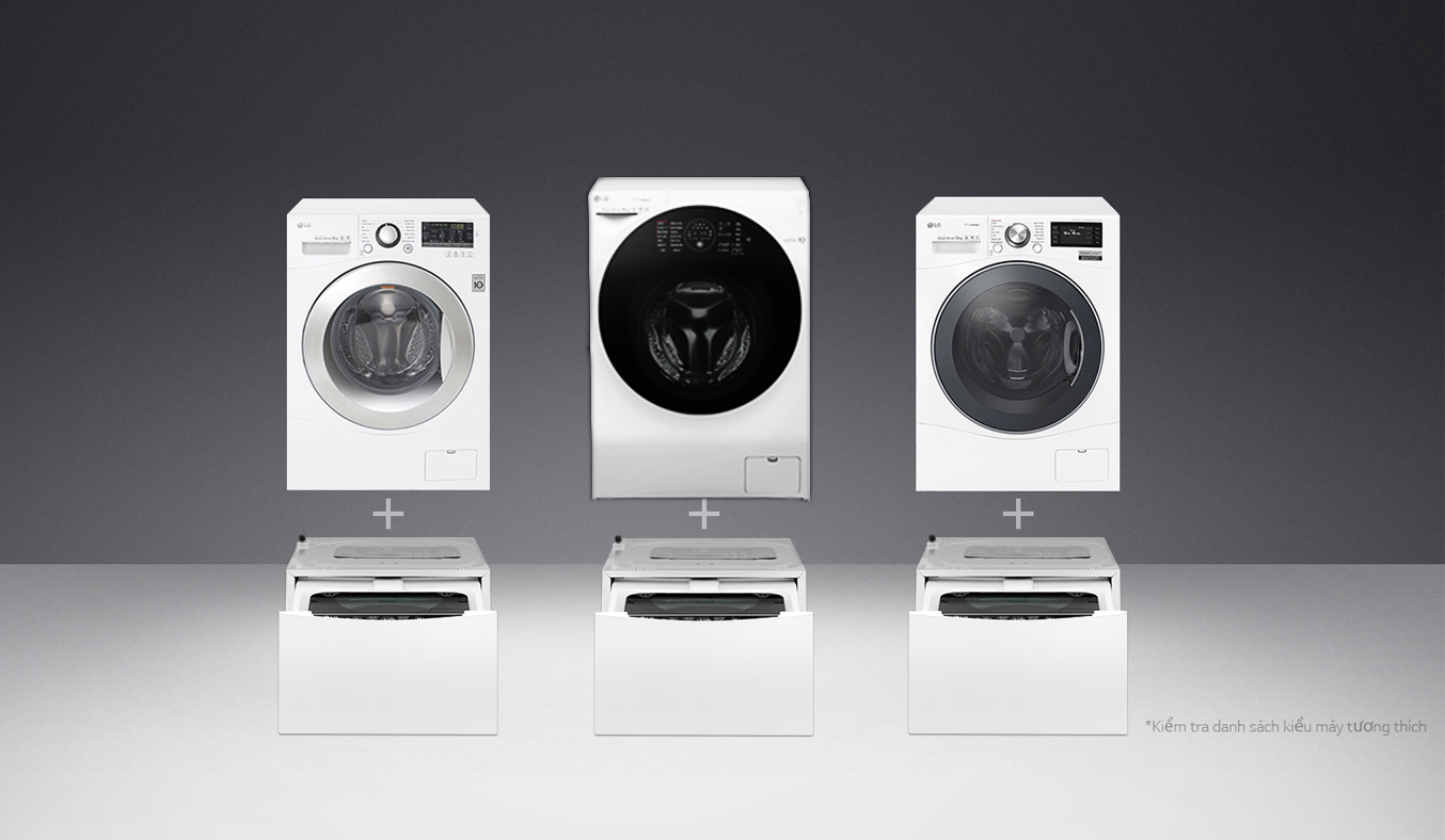 Máy giặt LG FG1405S3W giặt với luồng khí nóng