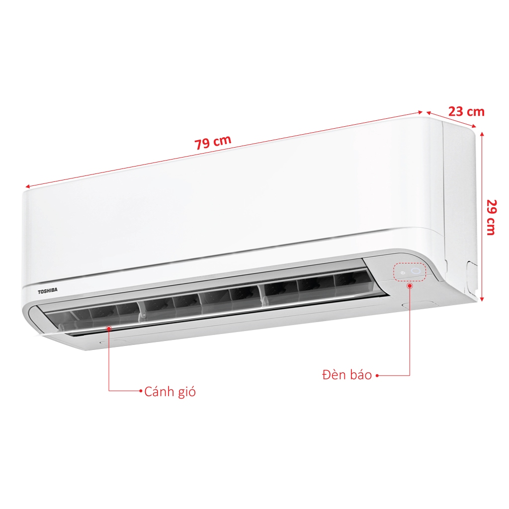 MÁY LẠNH TOSHIBA 1.5HP RAS-H13QKSG-V /RAS-H13QASG-V