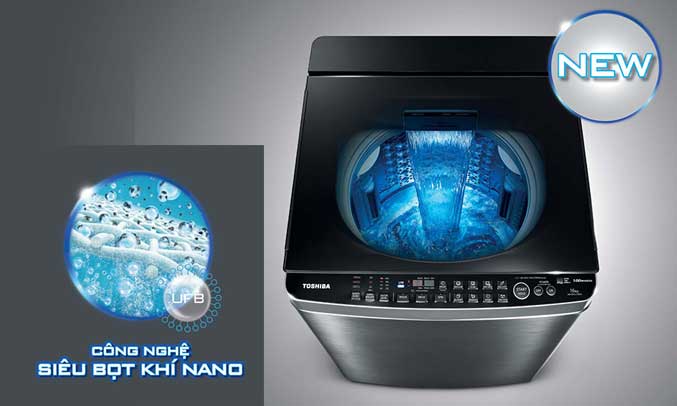Máy giặt Toshiba AW-DG1600WV (SK) có ưu điểm nổi bật là khả năng giặt sạch tối đa