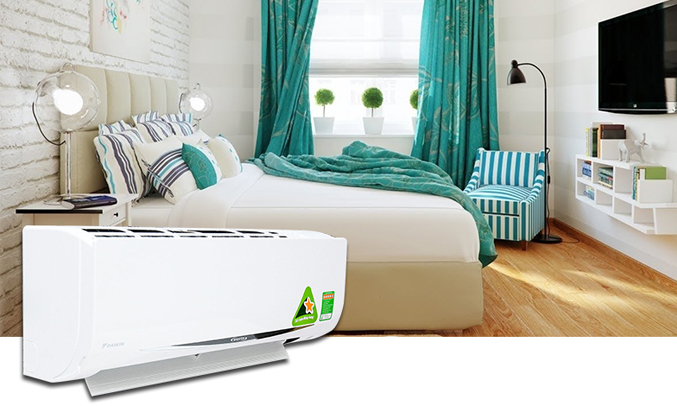 Máy lạnh Daikin 1.5 HP FTKC35RVMV hoạt động êm ái