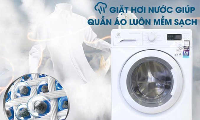 máy giặt Electrolux 9kg EWF12933 bảo vệ làn da