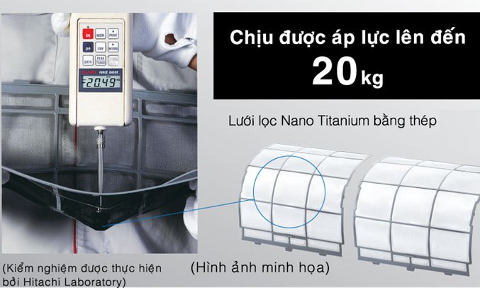 Máy lạnh Hitachi 1HP RAS-F10CG/RAC-F10CG làm lạnh nhanh