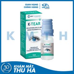 Dung dịch nhỏ mắt K-Tear [Lọ 10ml]