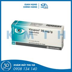 Mỡ tra mắt Virupos® ( Aciclovir 30mg /g) - Đức