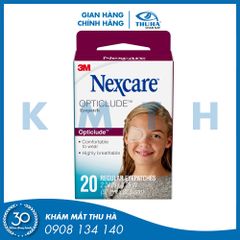 Hộp miếng dán mắt tập nhược thị Nexcare™ Opticlude™ 3M (CANADA) (Hộp 20 miếng)