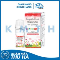 Dung dịch nhỏ mắt MYATRO XL PF 0.05% - Không chất bảo quản - Lọ 10ml