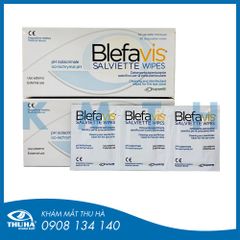 Miếng vệ sinh bờ mi Blefavis Wipes [Ý]