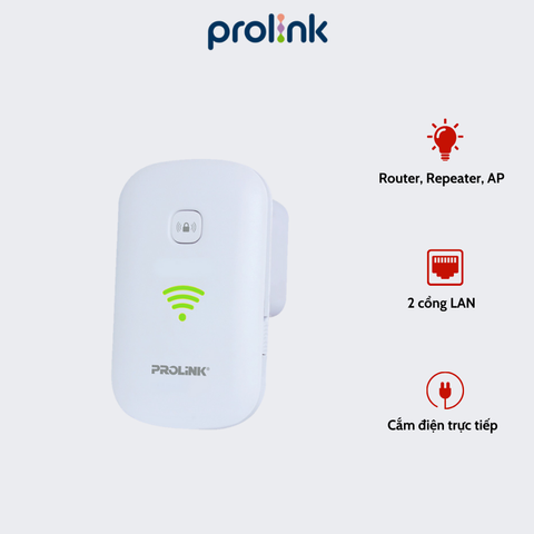 Bộ mở rộng vùng phủ sóng Wifi Prolink PEN1201